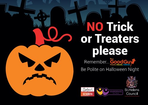 No Trick Or Treaters Jpg